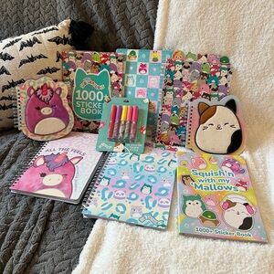 ˘ᗜ˘ squishmallow notebook lot ✩